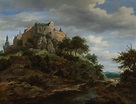 Jacob van Ruisdael, View of Bentheim Castle, c. 1652 - 1654. On view in ...