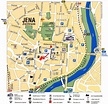 Guide to Bach Tour: Jena - City Map