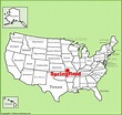 Springfield (Missouri) location on the U.S. Map