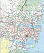 Detailed Main Roads Map of Sydney