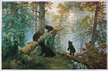 Morning in a Pine Forest Ivan Shishkin Hand-painted Oil Painting ...