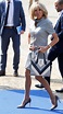 Brigitte Macron Wears (What Else?) Louis Vuitton for the NATO Spouse ...
