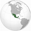 Mapa De Mexico Y Paises Colindantes - Rela