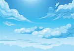 Sky Cloud Daily Illustration 4564517 Vector Art at Vecteezy