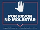 Edita un cartel de No Molestar para imprimir