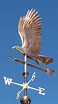 Flying Bald Eagle Weather Vane - Handcrafted Copper Design
