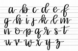Hand Lettering Practice Pages: Connecting Letters Hand Lettering ...