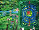 Grass for those who cry - Friedensreich Hundertwasser | Wikioo.org ...