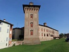 Scandiano, Rocca dei Boiardo, erbaut ab 1262, in der Renissance ...