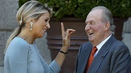 El 'encuentro' de los reyes de Holanda y el Rey Juan Carlos en su viaje ...