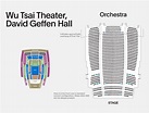 David Geffen Hall Seating Charts