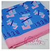 Dazzling scarf with Jack and Jill logo pattern/ Custom scarf/ Designer ...