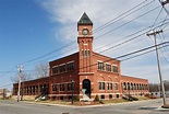 Historic Barrows Manufacturing Building, downtown North Attleboro ...