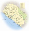 Map Of South Orange County Ca And Travel Information | Download Free ...