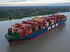 Größtes Containerschiff der Welt verlässt Hamburg | FINK.HAMBURG