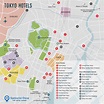 Tokyo Hotel Map - Updated for 2020