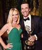 Jon Hamm Celebrates Emmys 2015 Win With On-Screen Wife January Jones ...