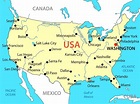 Mappa Washington DC: mappa non in linea e cartina dettagliata di ...