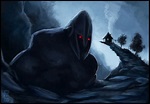 monster at night by Andimayer on DeviantArt