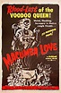 Macumba Love Original 1960 U.S. One Sheet Movie Poster - Posteritati ...