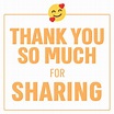 Thank You For Sharing GIF by Mayven - Find & Share on GIPHY