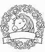 Dibujos de unicornios para imprimir y colorear gratis | Padres Frikis