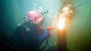 The Basics On Underwater Welding - YouTube