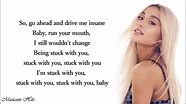 Ariana Grande, Justin Bieber - Stuck With U (Lyrics) - YouTube