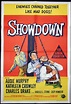 SHOWDOWN Original One sheet Movie poster Audie Murphy Kathleen Crowley ...