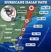 Where is Hurricane Isaias now? Latest updates on the tracker and path ...