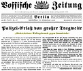 Feb. 1933: Görings Schießerlass an die preußische Polizei und eine ...