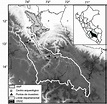 Mapa de las localidades evaluadas en la cuenca del río Apurímac: 1 ...