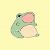 Cute frog | Frog drawing, Frog art, Cute doodle art