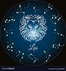 Zodiac sign leo Royalty Free Vector Image - VectorStock