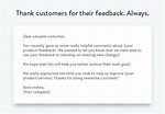 8 Best Customer Feedback Email Templates and Examples