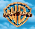 the logo for warner bros pictures is shown in front of a blue sky with ...