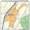 Aerial Photography Map of Greenville, VA Virginia