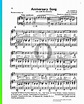 Anniversary Song (Oh How We Danced) Sheet Music from by Al Jolson, Saul ...