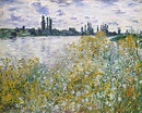 Claude Monet: Île aux Fleurs near Vétheuil, 1880 | Claude monet ...