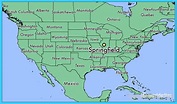 Where is Springfield? - Springfield Map - Map of Springfield ...