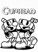 Desenho 1 de Cuphead para colorir