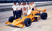 Johnny Rutherford 1974 | Indy cars, Indy car racing, Indy 500 winner