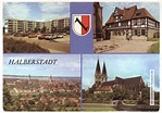 Hermann-Matern-Ring, Gleimhaus, Blick über die Stadt, Dom - 1987 | DDR ...