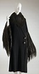 Paul Poiret - Couture - Manteau Noir - Faille et Fils d'Or - 1908 ...