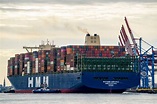 Größtes Containerschiff der Welt in Hamburg begrüßt | GMX.AT