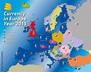europe currency map euro zone Stock ベクター | Adobe Stock