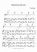 Bienvenue chez moi Piano Sheet Music - Stromae (Digital Sheet Music)