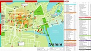 Salem hotels and sightseeings map - Ontheworldmap.com