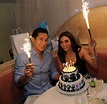 Mario Lopez celebrates his birthday at Rosé Restaurant in West ...