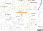 Cantarranas (Honduras) map - nona.net